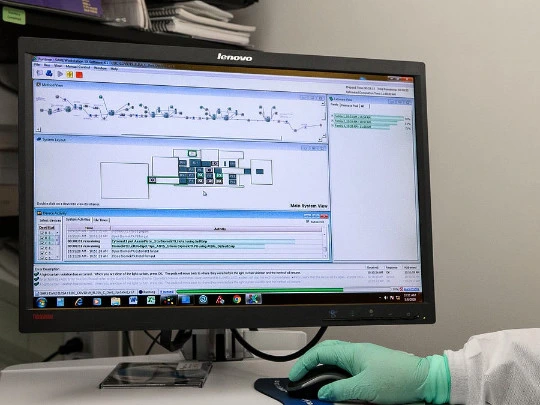 Protein analysis visualisation